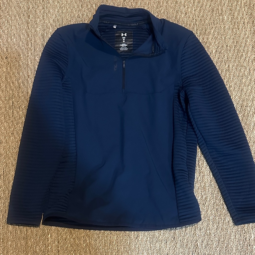 Under Armour Navy Golf Pullover